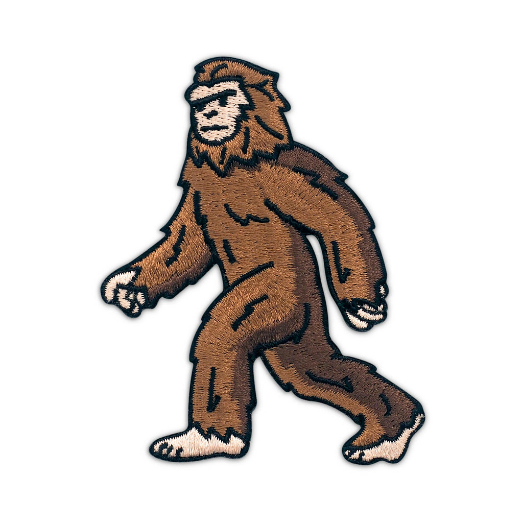 Bigfoot Sasquatch Embroidered Iron-On Patch – Winks For Days