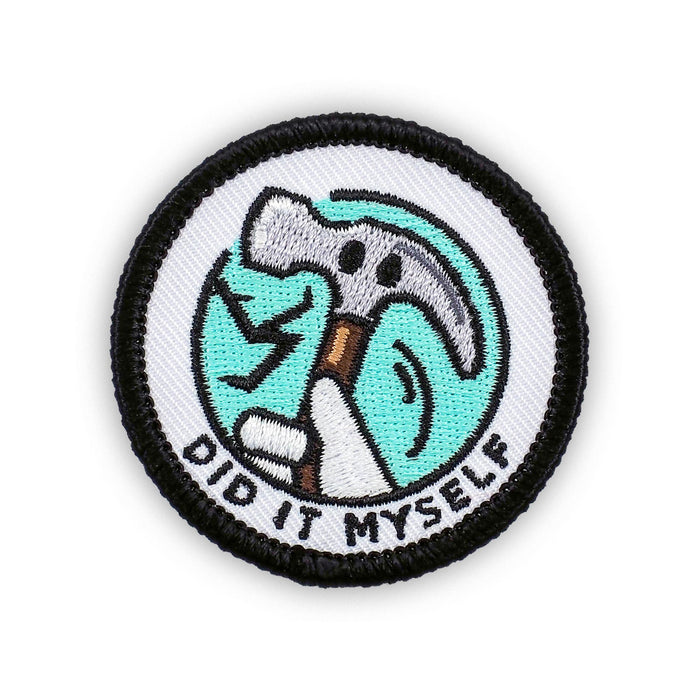 Did It Myself adulting merit badge patch for adults