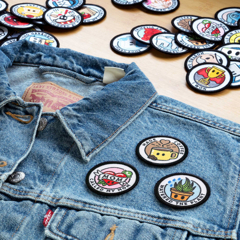 Adulting Merit Badge Patch Sets