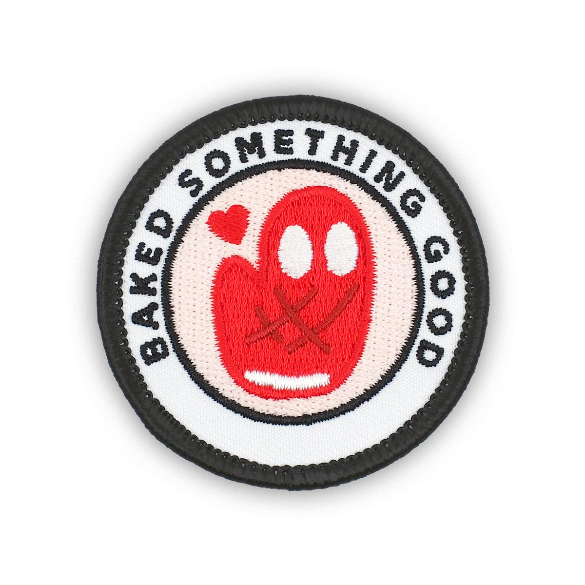 Baked Something Good Oven Mitt individual adulting merit badge patch for adults