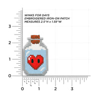 8-Bit Love Potion measurements