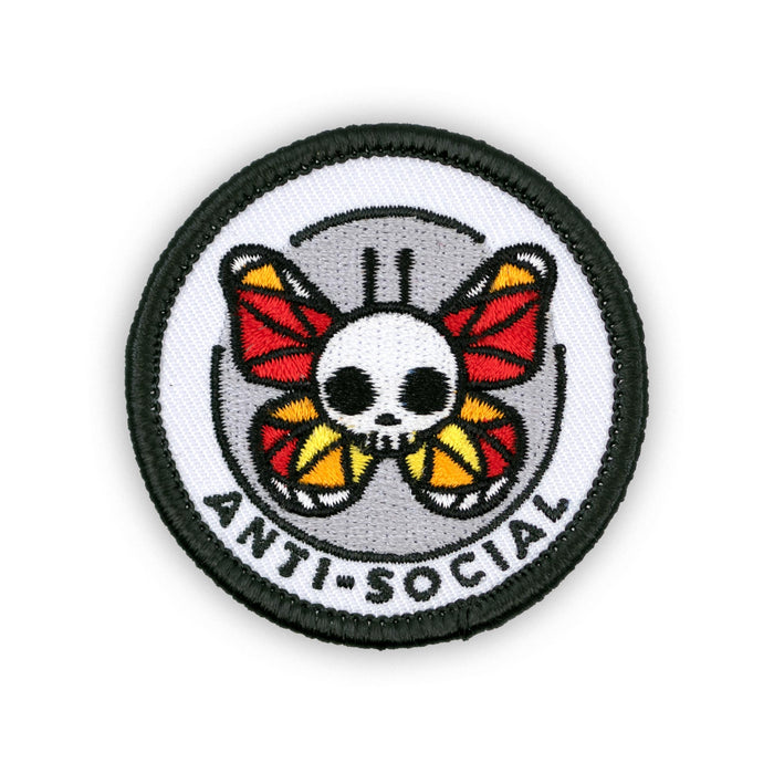 Anti-Social adulting merit badge patch for adults