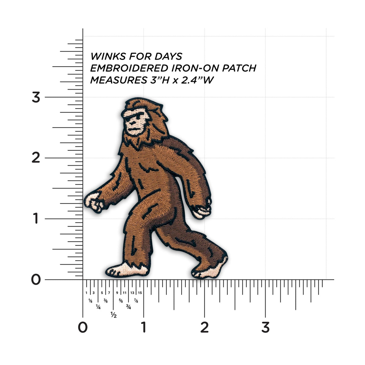Bigfoot Sasquatch measurements