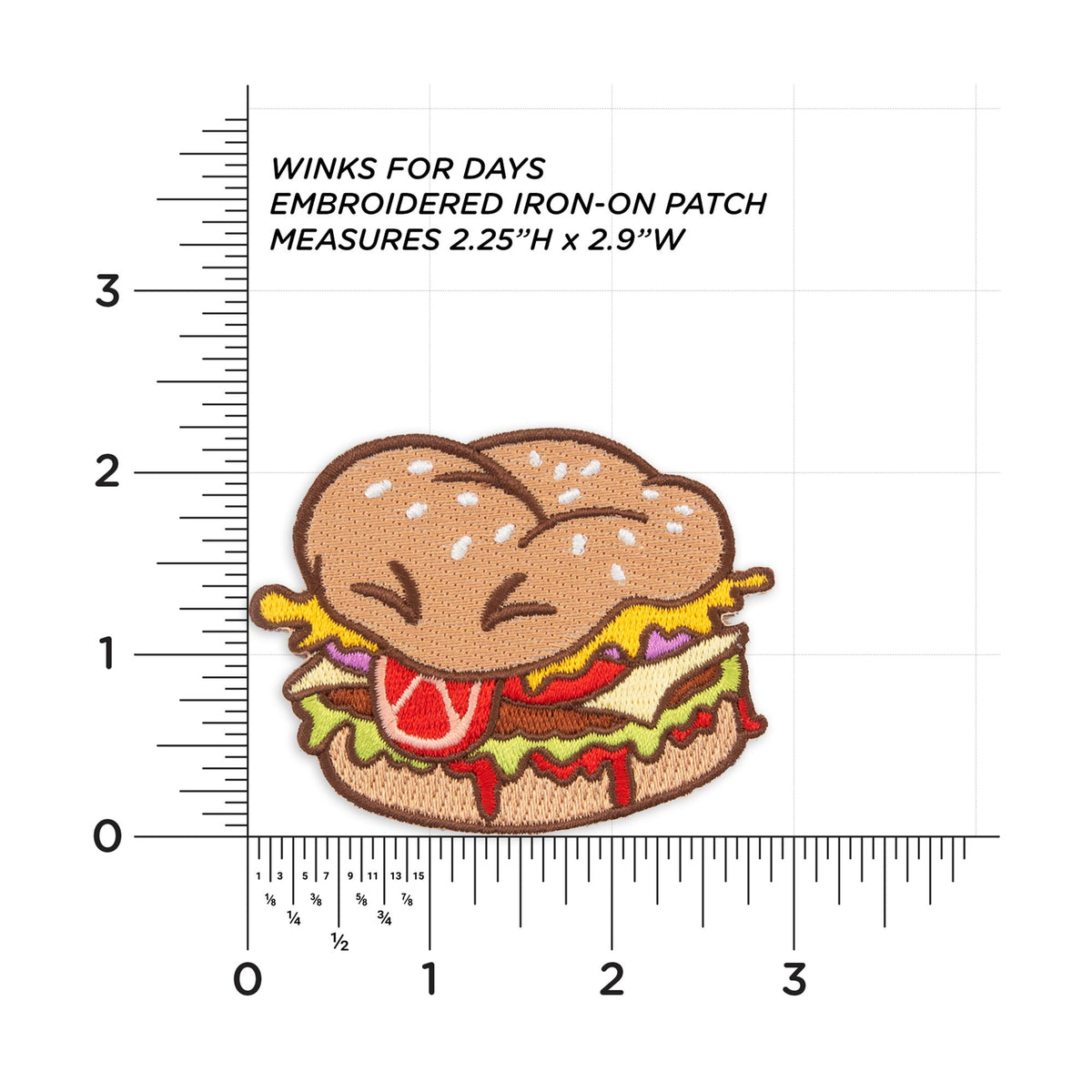 Burger Boi measurements