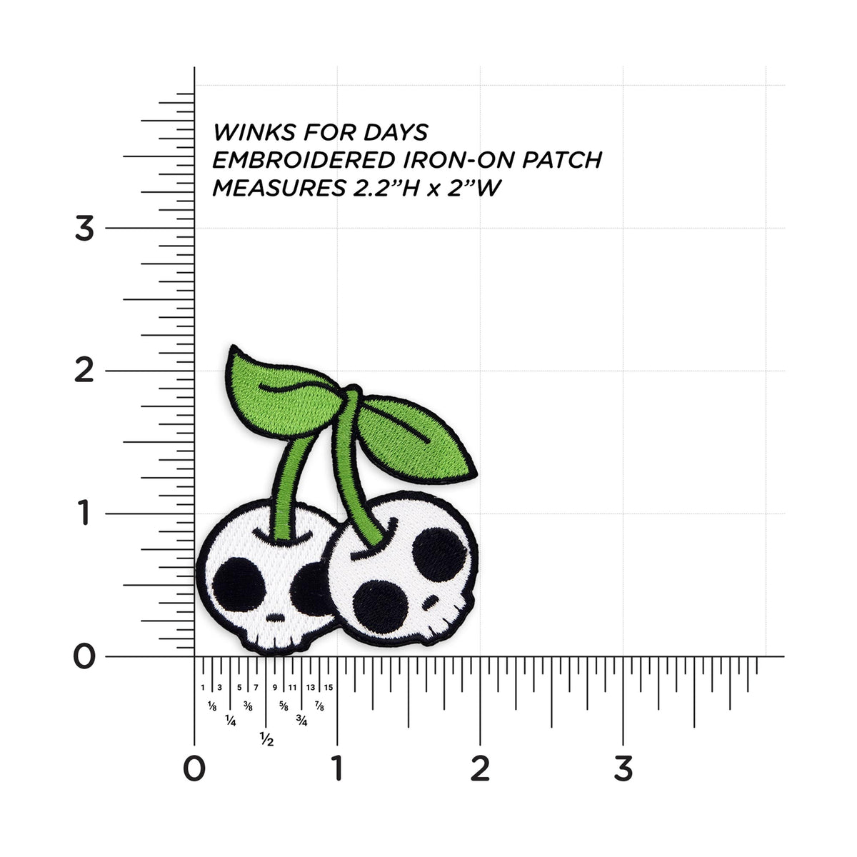 Cherry Skulls measurements
