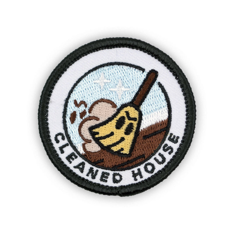 Cleaned House adulting merit badge patch for adults