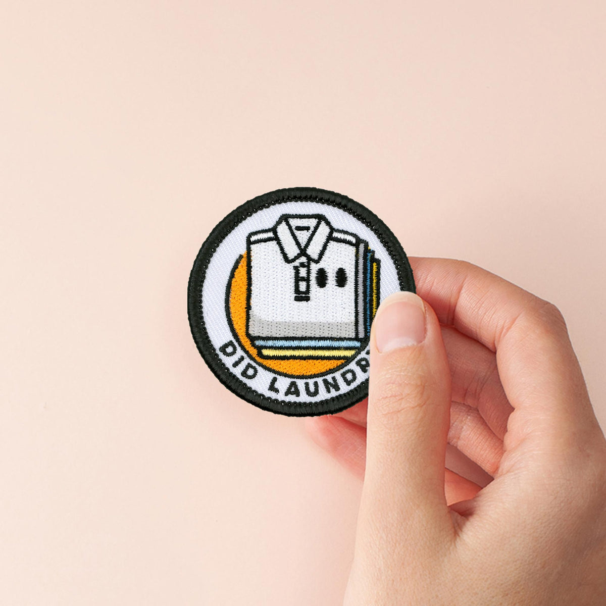 Did Laundry individual adulting merit badge patch for adults