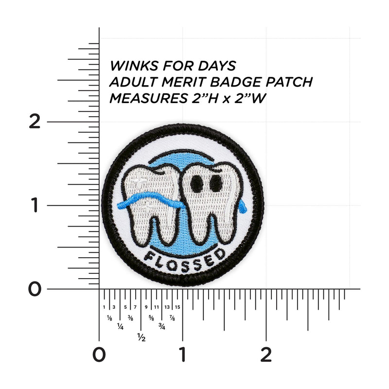 Flossed patch measurements