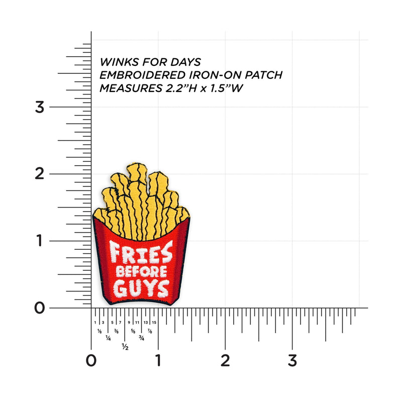 Fries Before Guys measurements