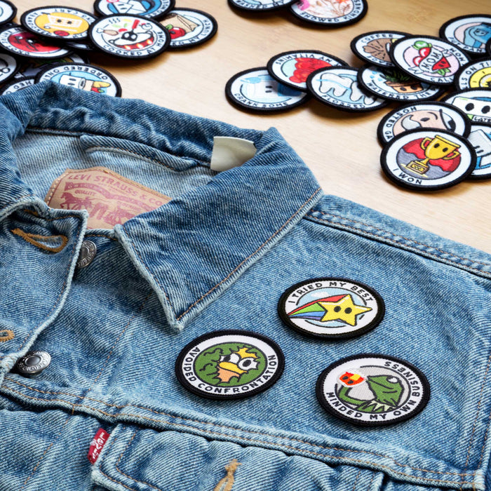 Funny Iron-On Patches 