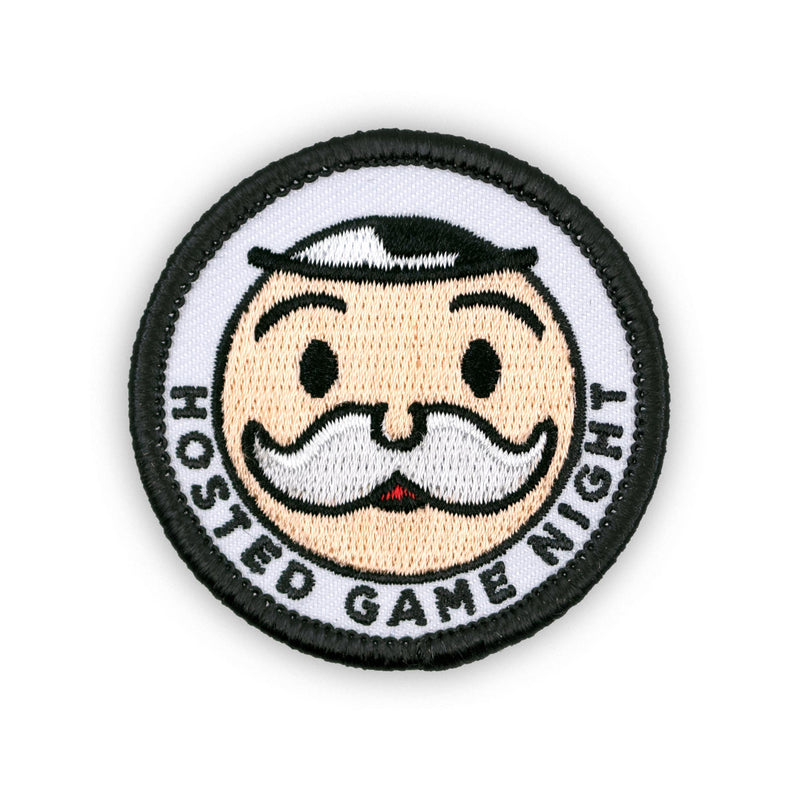 Hosted Game Night adulting merit badge patch for adults