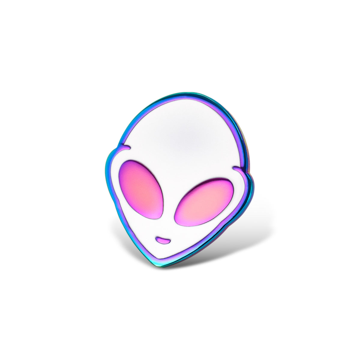 Iridescent Alien Extraterrestrial Hard Enamel Lapel Pin