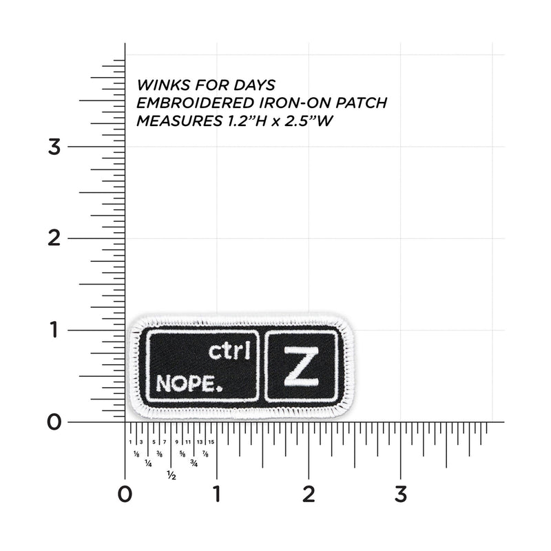 Nope Keyboard Ctrl-Z measurements