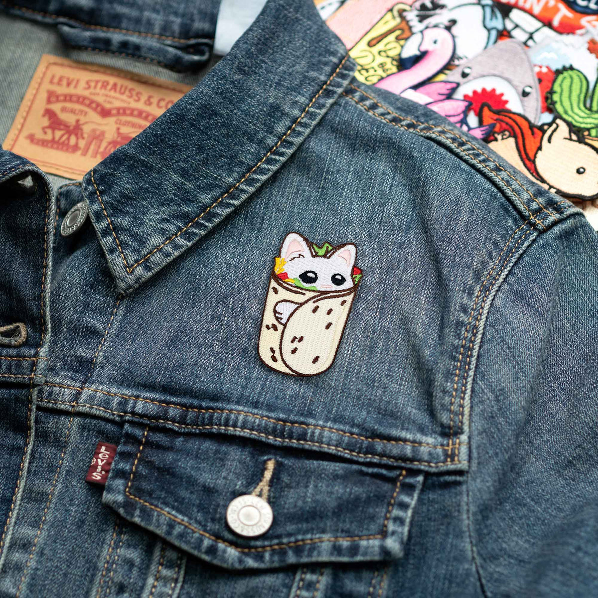 CustomyLife 14pcs Cat Iron on Patch for Clothing, Non-Toxic CustomyLife 14pcs Cat Iron on Patch for Clothing, Non-Toxic