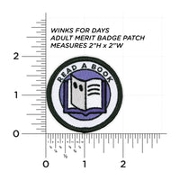 Read A Book patch measurements