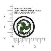 Recycled patch measurements