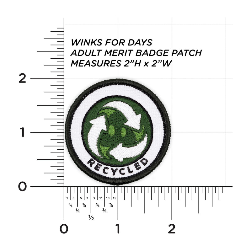 Recycled patch measurements