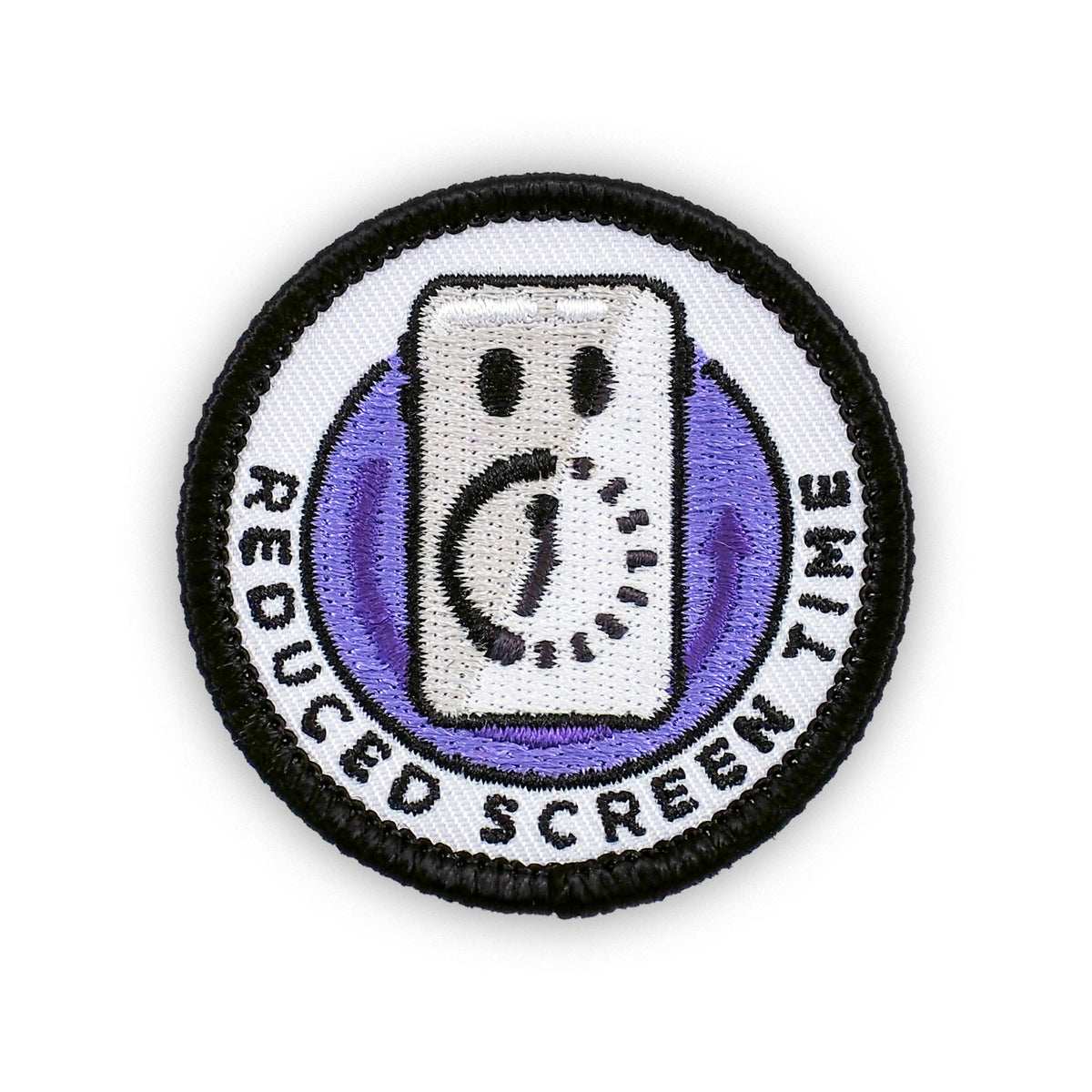 Reduced Screen Time adulting merit badge patch for adults