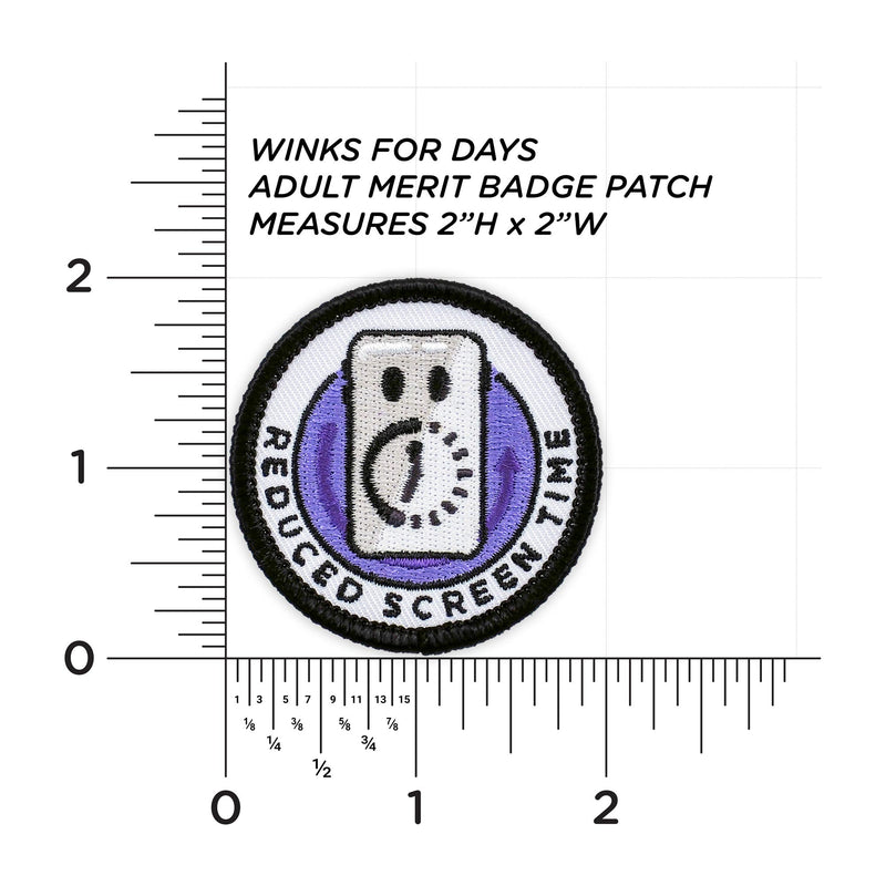 Reduced Screen Time patch measurements