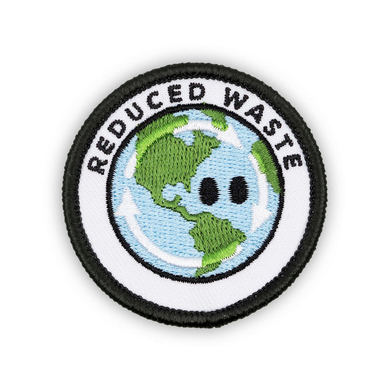 Reduced Waste adulting merit badge patch for adults