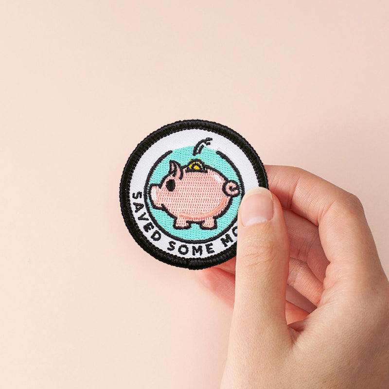 Saved Some Money individual adulting merit badge patch for adults