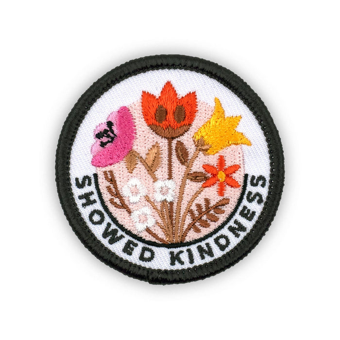 Showed Kindness adulting merit badge patch for adults