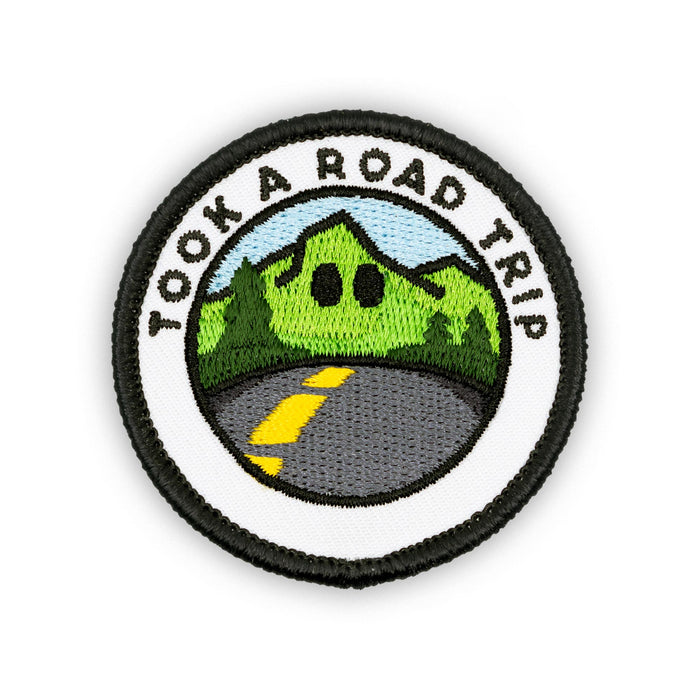Took A Road Trip adulting merit badge patch for adults