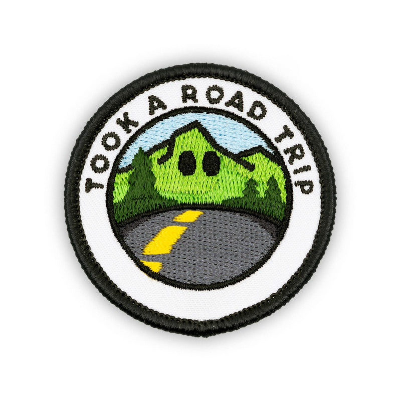 Took A Road Trip adulting merit badge patch for adults
