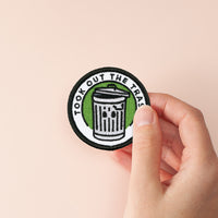 Took Out The Trash individual adulting merit badge patch for adults