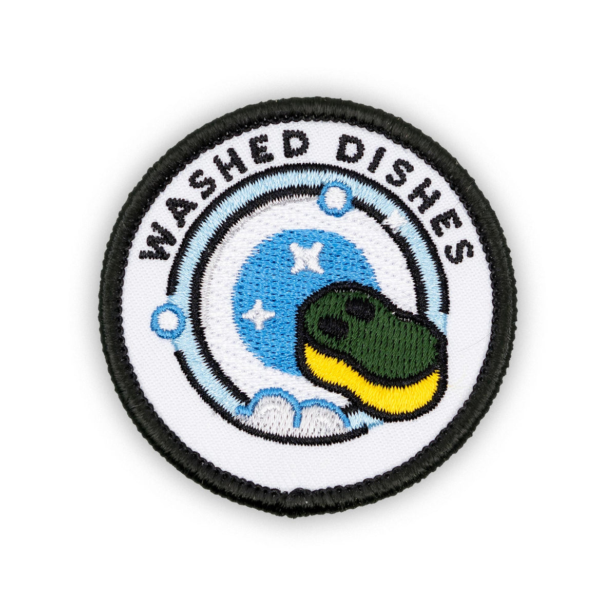 Washed The Dished individual adulting merit badge patch for adults