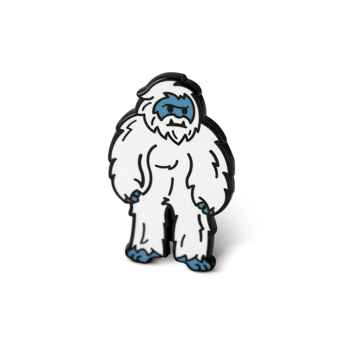 Yeti Grumpy Abominable Snowman Hard Enamel Lapel Pin